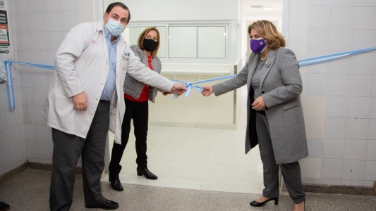 Se inauguró el área de Cardiología del hospital Cullen que será destinada a pacientes Covid