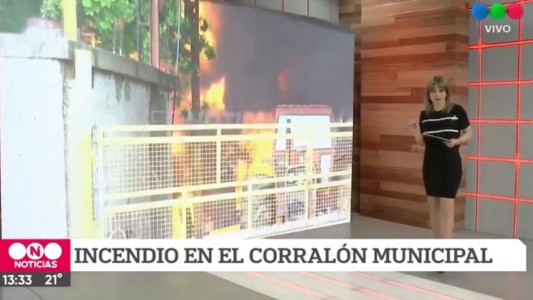 Coronda: Incendio y explosión en el corralón municipal