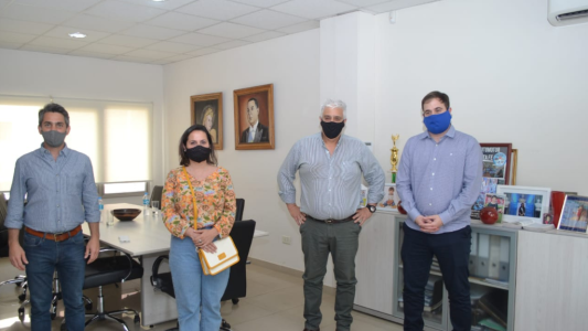 Concejales se reunieron con el titular del gremio de colectiveros