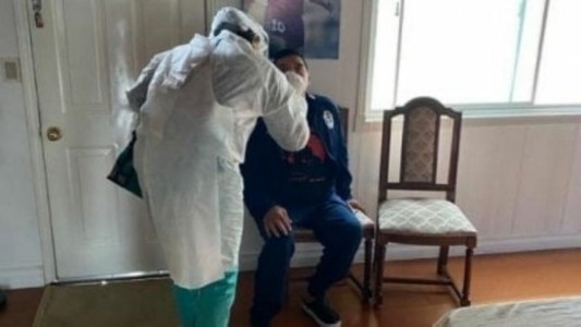 El Hisopado al que se sometió Maradona dio negativo