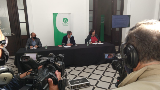 Jatón anunció una batería de medidas para sectores afectados por la pandemia