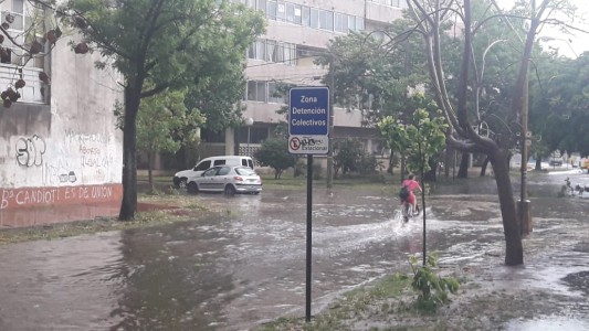 Tras una tarde sofocante, llegó el alivio a la ciudad de Santa Fe