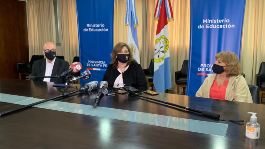 Cantero: "si nos cuidamos iremos incorporando más escuelas a las clases presenciales"