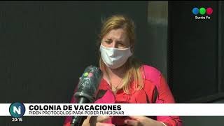 Piden elaborar protocolos para la reapertura de las colonias.