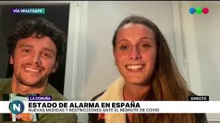 Covid-19 en el mundo: dos santafesinos en Galicia