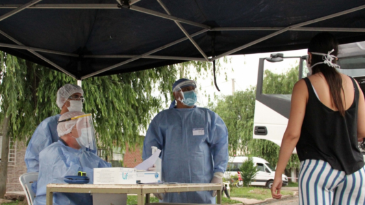 La provincia desplegó el Aborda Salud y el Detectar Federal en el barrio Barranquitas Oeste