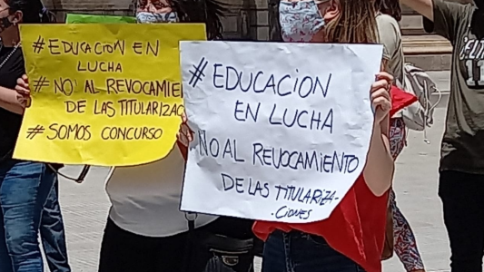 Amsafé rechazó la revocatoria de concursos docentes