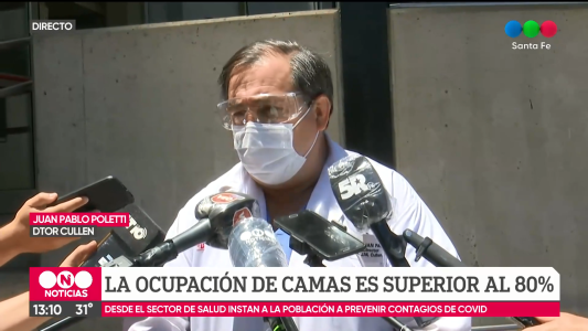 Con el Cullen casi al 100% en camas ocupadas, piden conciencia a la población