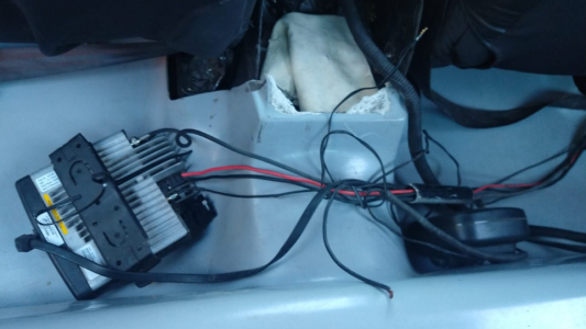 Un cuidacoches provocó roturas en el equipo de comunicaciones de un patrullero