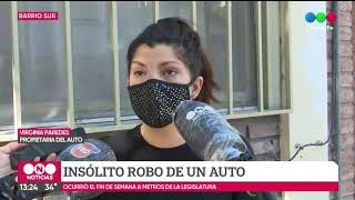 "Vi que había otro auto donde yo había dejado el mío"