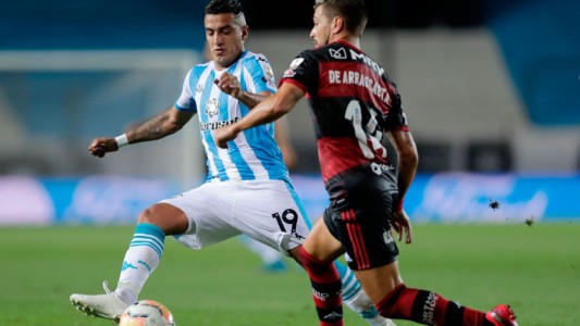 Racing Club y Flamengo empataron por la ida de los octavos de final