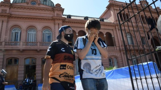 Hasta siempre Diego: cómo se vivió la despedida en Plaza de Mayo
