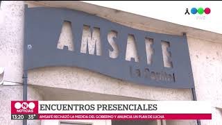 AMSAFE también desaprobó la vuelta a las aulas y presentó un plan de lucha