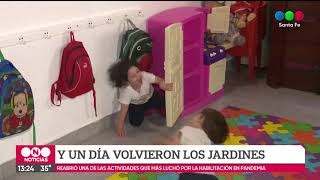 Y un día volvieron a abrir los jardines maternales