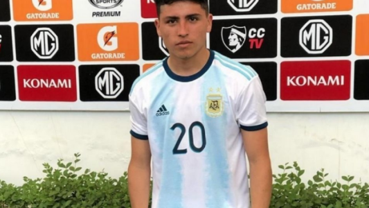 El juvenil de Colón Facundo Farías fue convocado a la Selección Sub-20