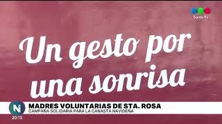 Madres Voluntarias de Santa Rosa Lima entregan cajas navideñas