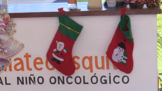 En víspera de la Navidad, la Fundación Mateo Esquivo inauguró una sala de juegos