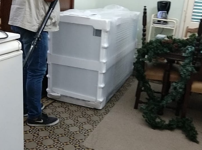 Ya está en el Hospital Cullen el freezer que guardará las vacunas