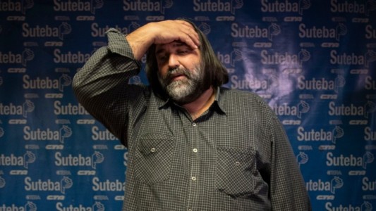 Baradel tiene coronavirus y fue internado en La Plata