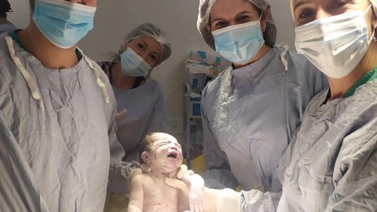 La primera santafesina del 2021 se llama Giuliana y nació en el Iturraspe