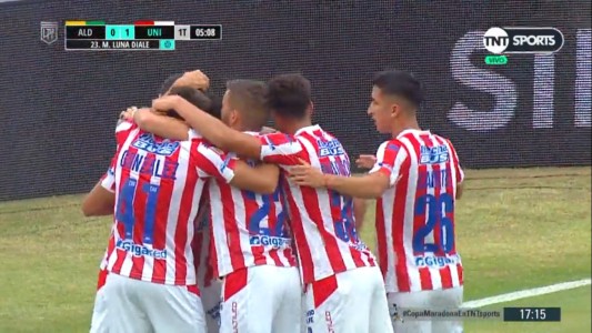Final del PT: Unión golpeó de entrada y le gana a Aldosivi