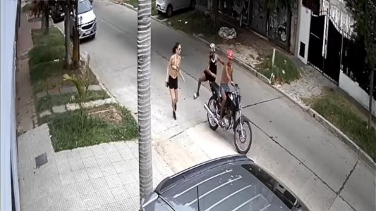 Video: así actúan los motochorros en Barrio Guadalupe a plena luz del día
