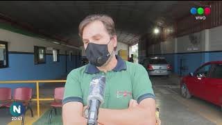 Largas colas para realizar la revisión técnica vehicular