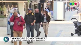 “Mi ciudad como turista” invita a recorrer el paseo San Martin