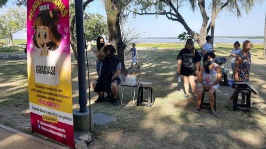 Pelucas solidarias: cortes gratis para colaborar con pacientes oncológicos