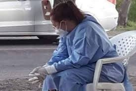 "Le estaba dando gracias a Dios por otro día de trabajo"