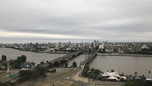 Sábado gris con alerta por lluvias y tormentas en Santa Fe
