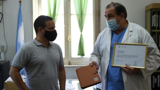 Reconocieron la labor del personal de salud de la ciudad