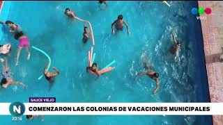 Sauce Viejo inauguró la colonia de verano municipal