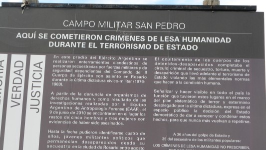 Campo Andino: buscan determinar si hubo entierros clandestinos en el Campo Militar San Pedro