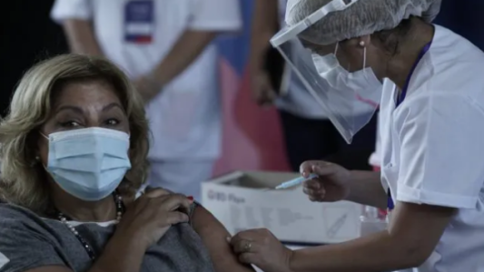 Sonia Martorano recibió la vacuna contra el COVID-19