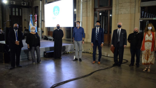 Emilio Jatón acompañó el segundo encuentro de oración por la paz