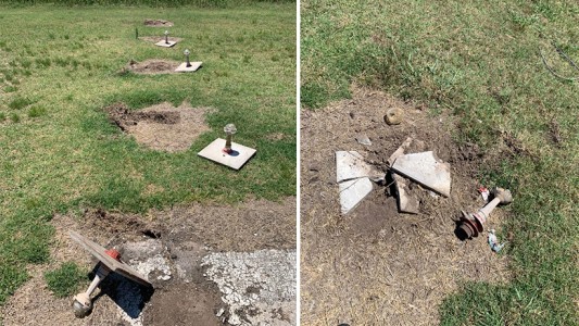 Casilda: robaron la iluminación del aeroclub y quedó inoperable