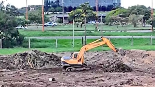 Detuvieron a una empresa que realizaba movimientos de suelo sin autorización