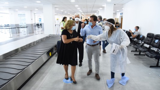 Covid-19: Santa Fe aumentó los controles sanitarios en aeropuertos