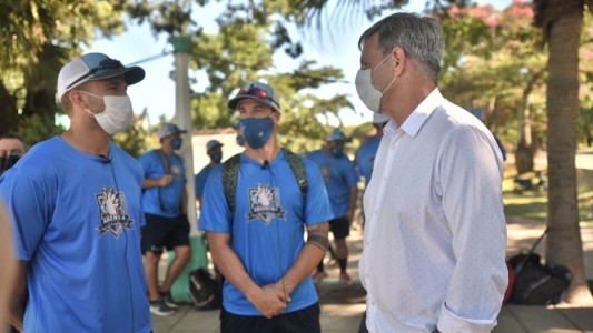 Emilio Jatón dio la bienvenida a la Selección Nacional de Softbol