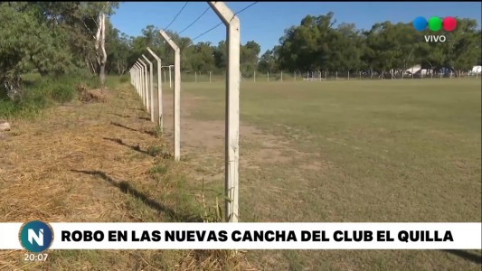 El Quillá volvió a ser víctima de la delincuencia