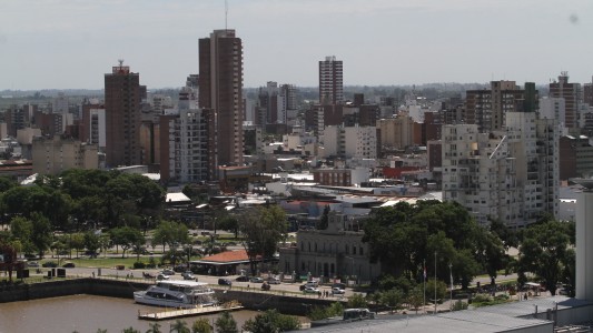 Miércoles caluroso en la ciudad de Santa Fe