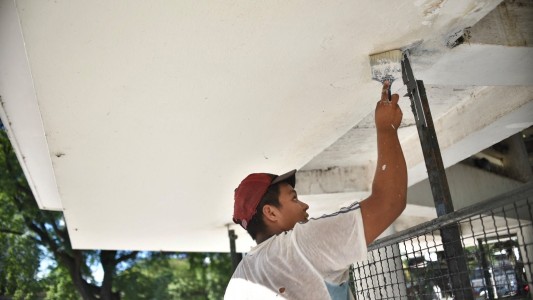 La Municipalidad concluyó los trabajos en El Palomar