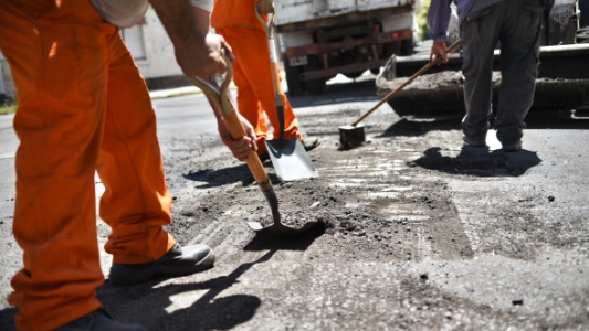 Trabajos de bacheo previstos para hoy en la ciudad