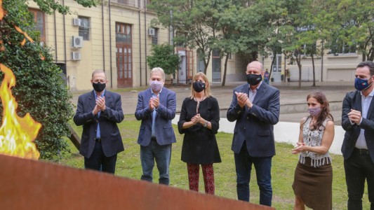 Perotti encabezó el acto por el “Día Nacional de la Memoria por la Verdad y la Justicia”