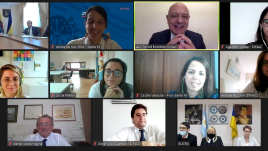 Santa Fe avanza en un acuerdo de Cooperación Internacional con la Región de Odesa, en Ucrania