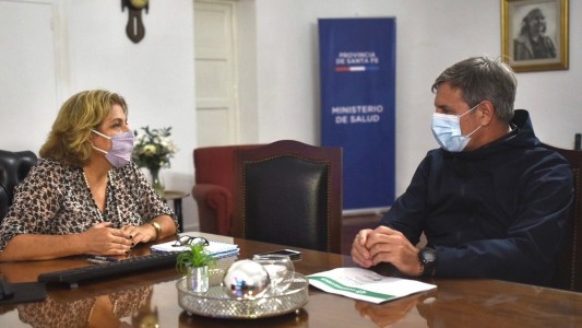 Jatón se reunió con la ministra Martorano: "la segunda ola de coronavirus podría llegar en un mes"