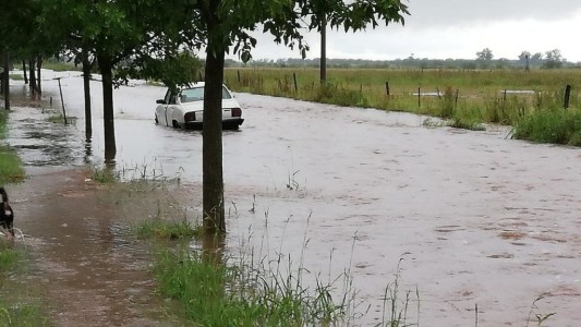 Arocena: tras más de 300 milímetros caídos, aguardan que cese la lluvia