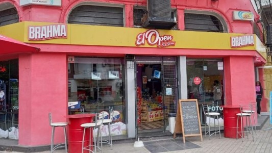 El drugstore de San Martín y Junín volvió a sufrir un robo