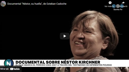 Un director santafesino hizo un documental sobre la Presidencia de Néstor Kirchner